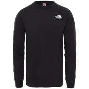 Herren-T-Shirt The North Face Simple Dome Tee Long Sleeve schwarz TnfBlack