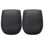 Set Gläser Brunner Waterglass Blacksatin Set - 2ks schwarz