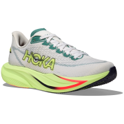 Damenschuhe Hoka W Mach 7 grau/gelb Frost / Neon Yuzu