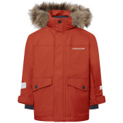 Kinder Winterjacke Didriksons Bjärven Kids Parka 5 Rust orange Rust