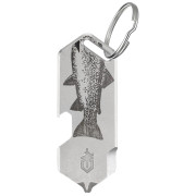 Schlüsselanhänger Gerber Shard DT grau Fish Silver