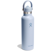 Thermokanne Hydro Flask Standard Flex Straw Cap 21 OZ blau/schwarz surf