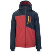 Herren Skijacke Hi-Tec Alpir blau/rot SkyCaptain/Merlot