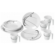 Geschirrset Brunner Melamine Set Serenade
