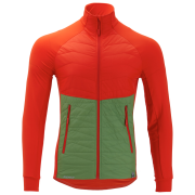 Herren-Sweatshirt Silvini Grado MJ1714 rot/grün RubyGreen