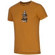 Herren-T-Shirt Ocún Classic T Men Stoneman gelb Brown Bronze