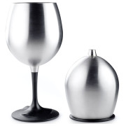 Glas GSI Outdoors Glacier Stainless Red Wine Glass silber