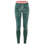 Damen-Leggings Kari Traa Else Pant rosa/grün Murk