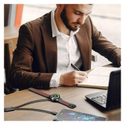 Lade- und Datenkabel Swissten Wireless magnetic charging cable 2in1 for Samsung Watch + USB-C 1,2 m