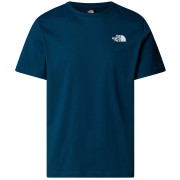 Herren-T-Shirt The North Face M S/S Redbox Tee blau MIDNIGHT PETROL/TNF RED
