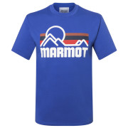 Herren-T-Shirt Marmot Coastal Tee SS blau Trail Blue