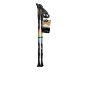 Kinder Nordic-Walking Stöcke Fizan NW Speed Junior schwarz/blau