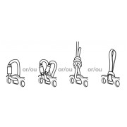 Riggingplatte Petzl Paw M