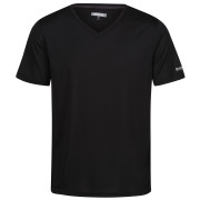 Herren-T-Shirt Regatta Fingal V-Neck schwarz Black