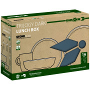 Geschirrset Brunner Lunch Box Trilogy Dark