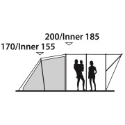 Zelt Outwell Lawndale 500 + zdarma koberec