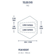 Zelt Sea to Summit Telos Evo Tent - TR2