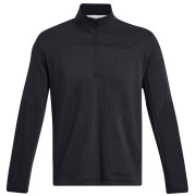 Herren-Rollkragenpullover Under Armour Tac Rival Job Fleece schwarz Black / Black / Black
