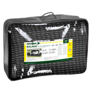 Teppich Brunner Balmat 250x450 cm schwarz
