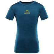 Kinder-T-Shirt Alpine Pro Basiko dunkelblau moroccan blue