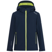 Kinder-Softshell-Jacke Regatta Haydenbury Navy (Wild Lime) blau/grün Navy (Wild Lime)