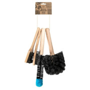 Reinigungsbürste Peaty´s Bicycle Brush Set braun/schwarz
