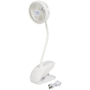 Ventilator Bo-Camp Table fan with clamp Flex weiß White