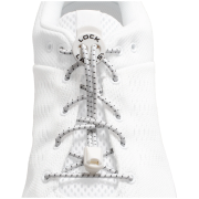 Schnürsenkel Lock Laces Original weiß White