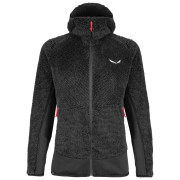 Damen-Sweatshirt Salewa Tognazza Pl W Jkt schwarz black out melange