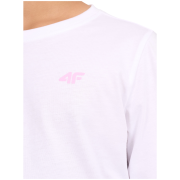 Kinder-T-Shirt 4F Longsleeve F654 White