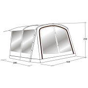 Zelterweiterung Outwell Universal Awning Size 6