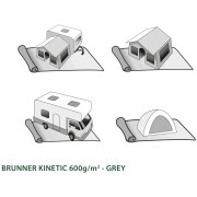 Teppich Brunner Kinetic 600 - 300x500 cm