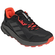 Herren Laufschuhe Adidas Terrex Trailrider schwarz/rot Cblack/Grefou/Solred