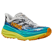 Herren Laufschuhe Hoka M Stinson 7 weiß/blau WHITE / EVENING PRIMROSE