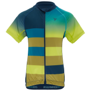 Kinder-Radtrikot Silvini Mazzani blau/gelb navy-lime