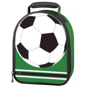 Thermotasche Thermos 2,3 l weiß/grün Football