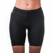 Damen-Radhose Sensor Cyklo Entry True Black