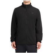 Herren-Sweatshirt 4F Fleece M489 schwarz Deep Black