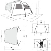 Vorzelt Outwell Woodcrest 2023