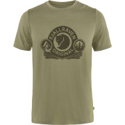 Herren-Funktionsshirt Fjällräven Abisko Wool Classic SS M grün Light Olive