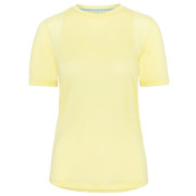 Damen-Funktionsshirt Kari Traa Embla Wool Tee gelb Mellow Yellow