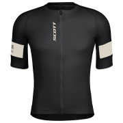 Herren Radtrikot Scott Jersey M's Endurance Pro SS schwarz/beige black/cotton white