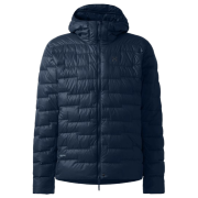Herrenjacke Haglöfs ROC Flash Down hood dunkelblau Tarn Blue