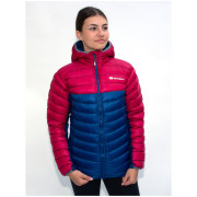 Damen Daunenjacke Sir Joseph Atol Hooded Lady II rosa/blau fuchsia/navy