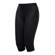 Damen 3/4 Radlerhose Sensor Cyklo Entry schwarz True black