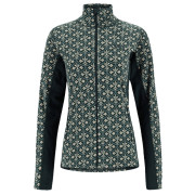 Damen-Sweatshirt Kari Traa Thalena Fleece dunkelgrün Pine