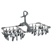 Wäscheständer Bo-Camp Collapsible 36 grau Grey