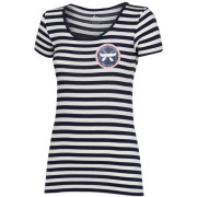 Damen-T-Shirt Progress Vltava blau/weiß