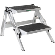 Rutschfeste Trittstufe Brunner Ruckstep Alu grau
