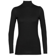 Damen-T-Shirt Icebreaker W 260 Tech LS Turtleneck schwarz Black